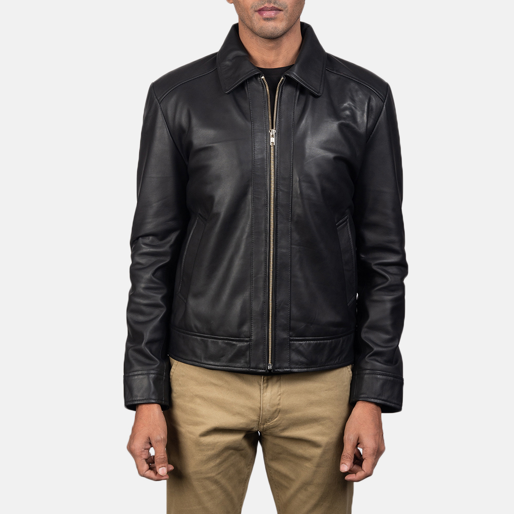 Inferno Black Leather Jacket