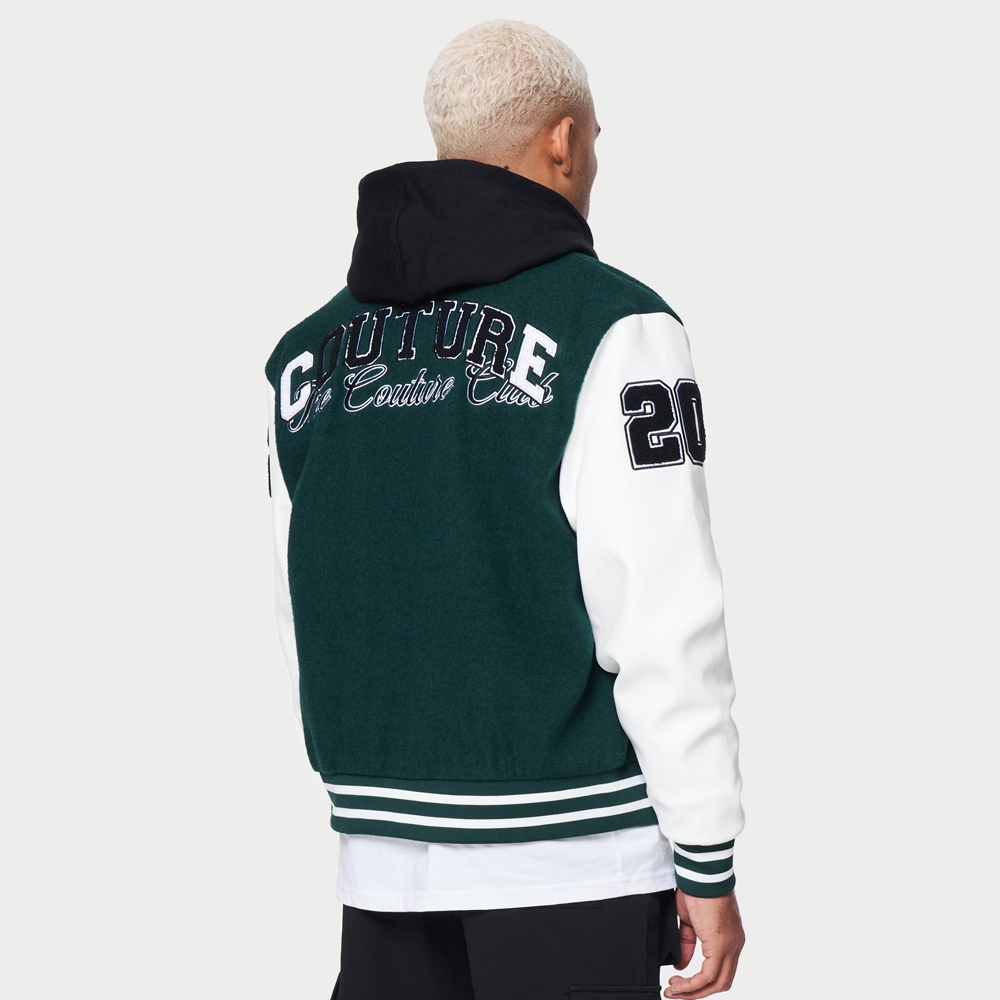 Vintage-Inspired Varsity Jacket